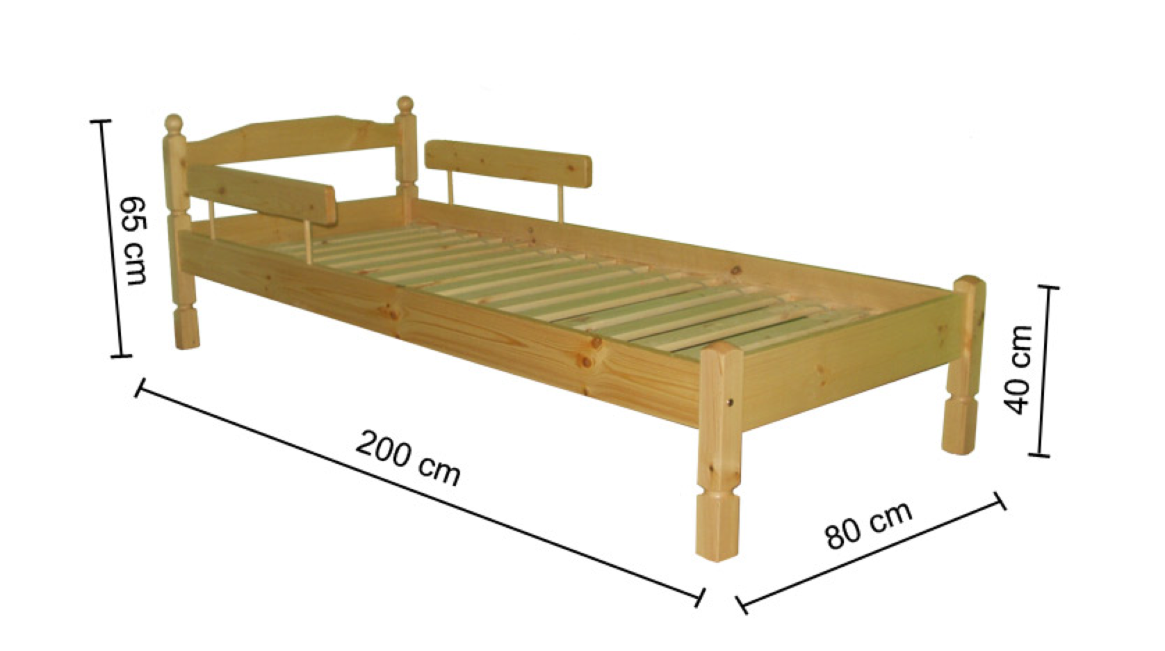 Lastevoodi Jumbu 70-90x155cm