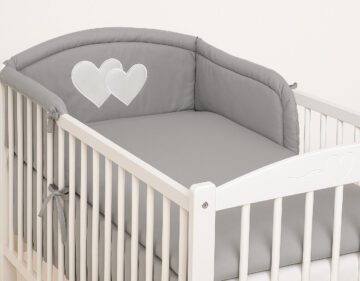 Voodipehmendus Hearts 35 × 188 cm – antratsiit