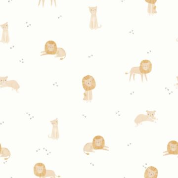 Обои Little Dutch «Safari Leo»