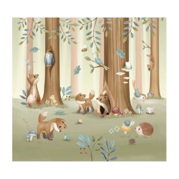 Фотообои Little Dutch «Forest Friends» 300×280 см