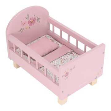 Кукольная кроватка Little Dutch с текстилем из дерева FSC
