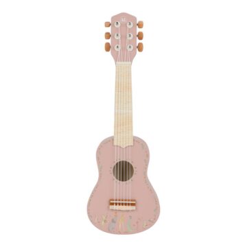Гитара Little Dutch «Safari Friends Pink» из дерева FSC