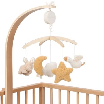 Музыкальный мобиль Little Dutch «Newborn Naturals» из дерева FSC