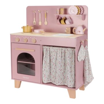 Игровая кухня Little Dutch со звуком «Розовая» из дерева FSC